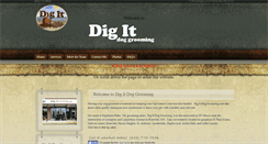 Desktop Screenshot of digitdoggrooming.com